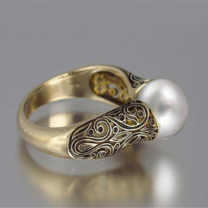 Bague vintage or – Image 3
