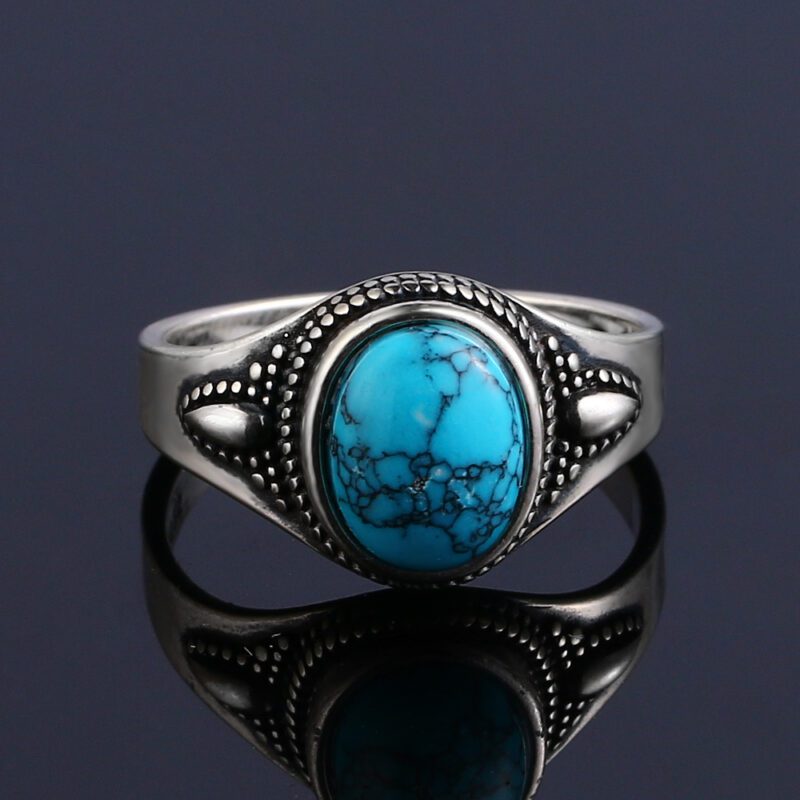 Bague turquoise vintage