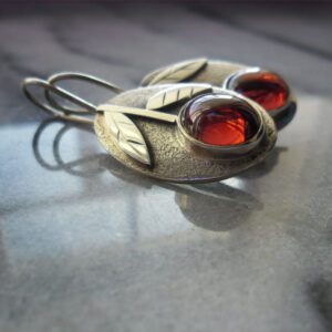 Boucles d'oreille cerise vintage – Image 3