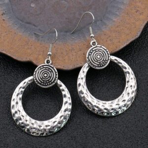 Boucles d'oreille femme vintage