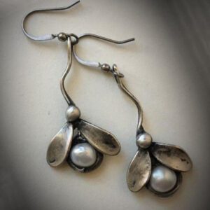 Boucles d'oreille pendante vintage