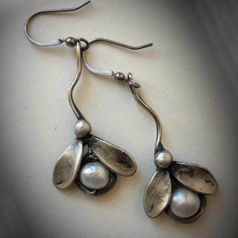 Boucles d'oreille pendante vintage