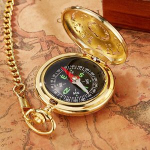 Boussole pendentif vintage