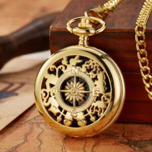 Boussole pendentif vintage – Image 2