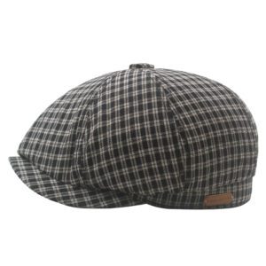 Casquette gavroche carreaux – Image 2