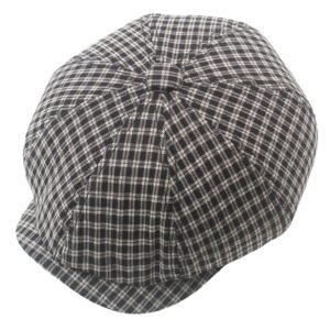Casquette gavroche carreaux