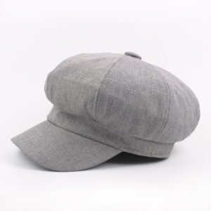 Casquette gavroche grise
