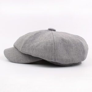 Casquette gavroche grise – Image 2