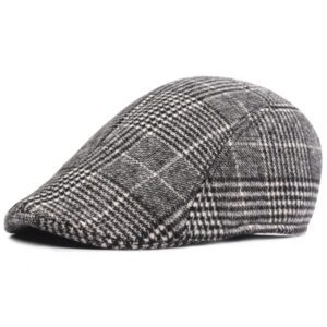 Casquette plate homme vintage