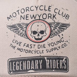 Casquette moto vintage – Image 3