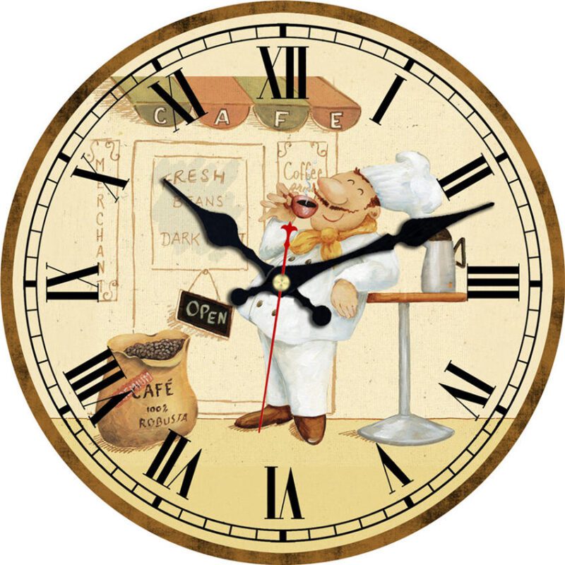 Horloge cuisine vintage