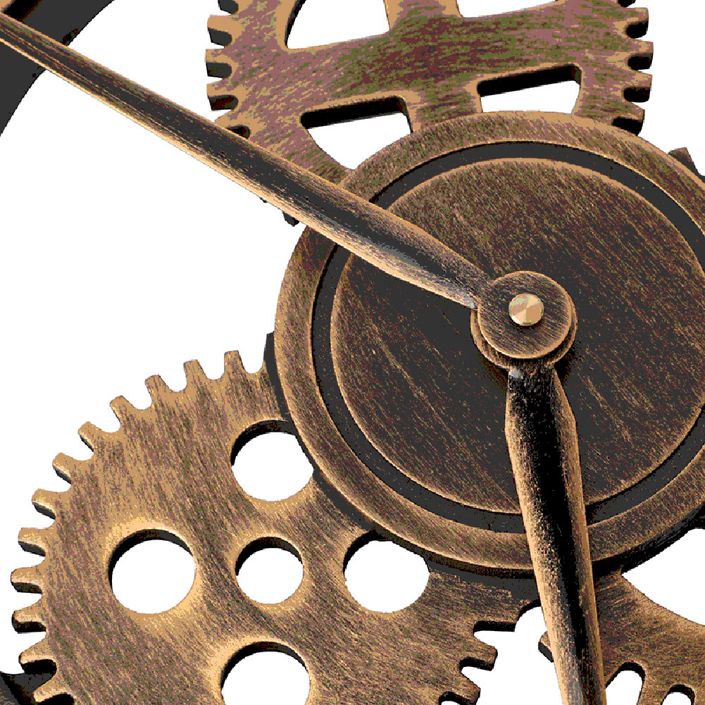 Horloge vintage industriel – Image 3