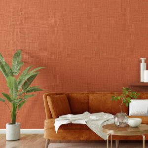 Papier peint orange vintage