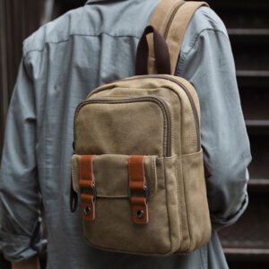 Petit sac à dos homme vintage