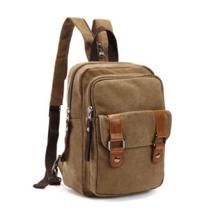 Petit sac à dos homme vintage – Image 2