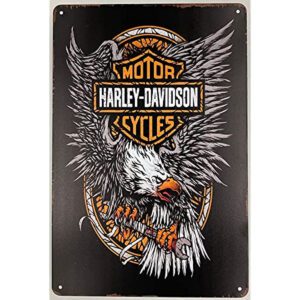 Plaque métal vintage harley