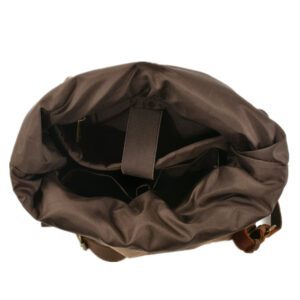 Sac à dos moto vintage cuir – Image 3