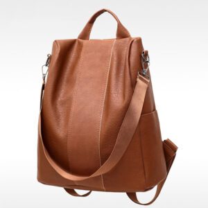 Sac à dos cuir vintage