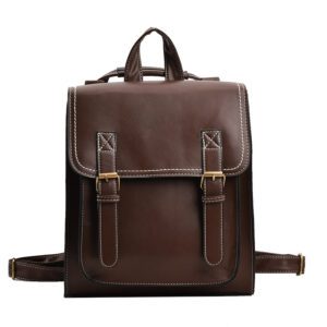 Sac à dos lycée vintage