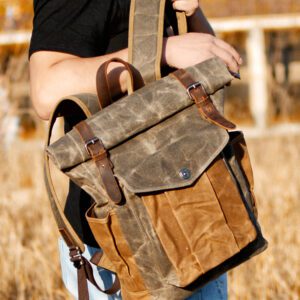 Sac à dos randonnée vintage