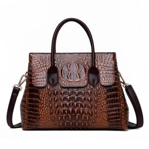 Sac à main croco vintage – Image 2