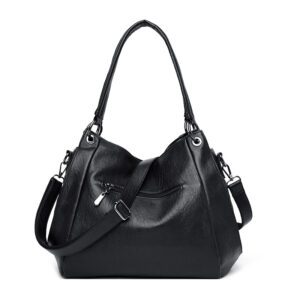 Sac à main noir vintage – Image 3
