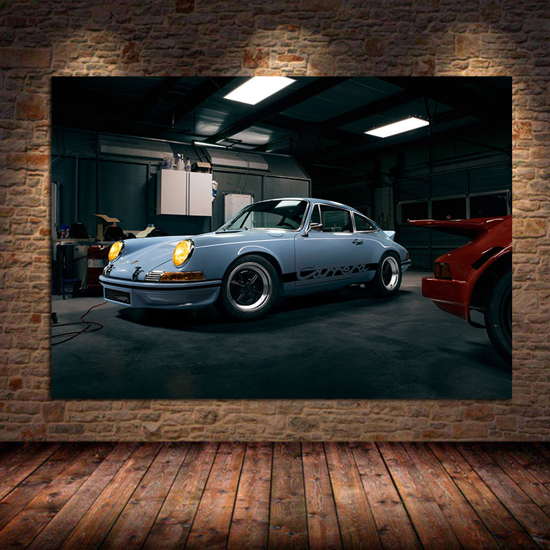 Tableau porsche vintage