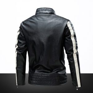 Veste moto homme vintage – Image 2