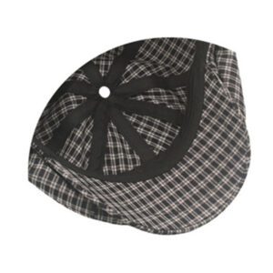 Casquette gavroche carreaux – Image 3
