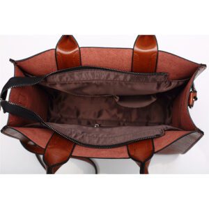 Sac à main vintage cuir – Image 3