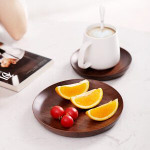 Assiette en bois de service – Image 3
