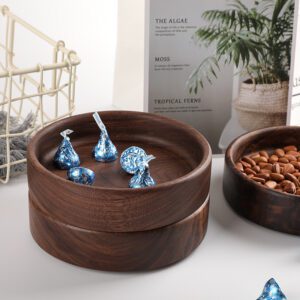 Assiette en bois ronde – Image 2