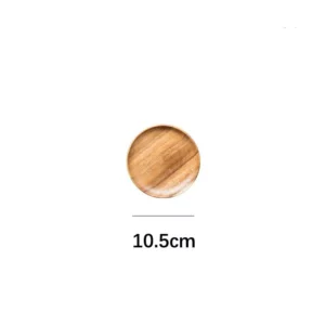 Assiettes en Bois de tailles différentes – Image 4