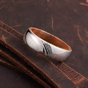 Bague en bois gravée – Image 2