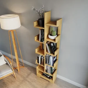 Bibliothèque en Bois simple – Image 3