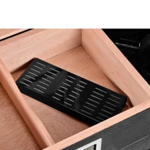 Boîte à Cigares Noir en Bois – Image 3