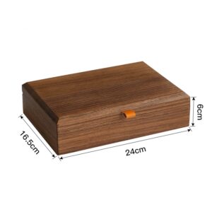 Boite à bijoux en bois avec rangement – Image 4
