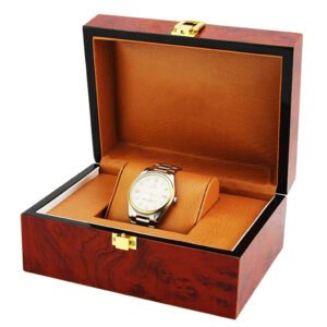 Boite à montre en bois vintage