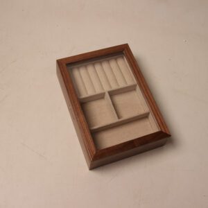Boite à bijoux en bois pour femmes – Image 3