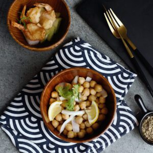 Bol en bois à salade – Image 2