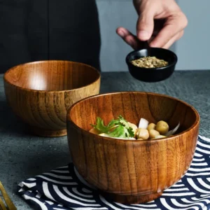 Bol en bois à salade