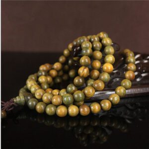 Bracelet en bois de santal vert