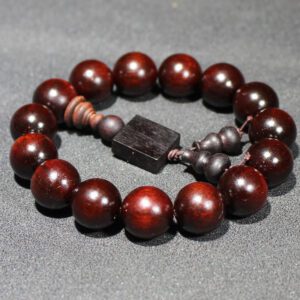 Bracelet en bois perles de prière