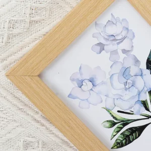 Cadre photo en bois naturel