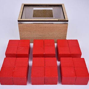 Casse-tête en Bois boite à cube – Image 3