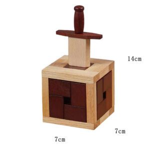 Casse-tête en Bois boîte de déverrouillage – Image 3