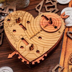 Casse-tête en Bois Boîte Mystérieuse