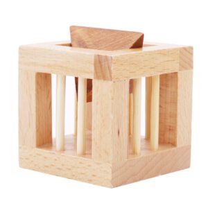 Casse-tête en Bois triangle – Image 2