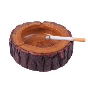 Cendrier en bois arbre – Image 2