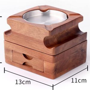 Cendrier en bois détachable – Image 3